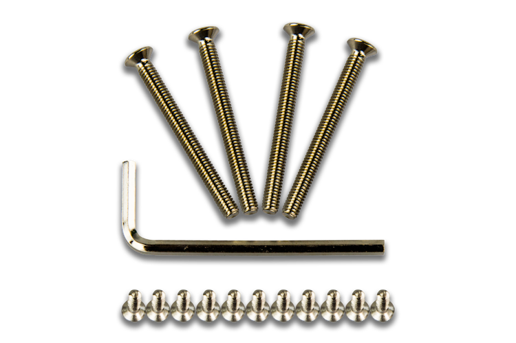 Griffwerk Wechselgarnitur CARLA Square-Edelstahl matt-Klipptechnik