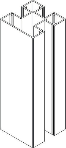 OSMO Aluminiumpfosten Typ D