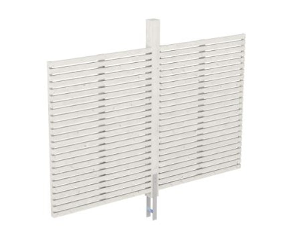 Skan Holz Rückwand Rhombus passend für Einzel-Carport Spessart