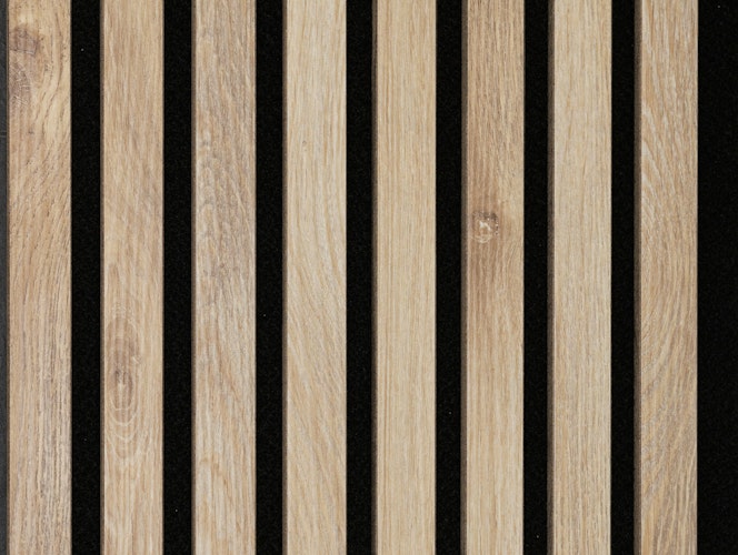 MEISTER Akustikpaneele Acoustic Sense 2600 x 330 x 20 mm 7030 Eiche hell