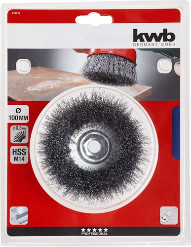 kwb AGGR-FLEX Topfbürst 100 M14 SB 719110