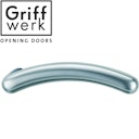 Vorschaubild GRIFFWERK Griffpaar für Schlosskasten GABRIELLA -Chrom/Perla Silbermatt