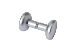 Infraworld Türknopf-Set Chrom