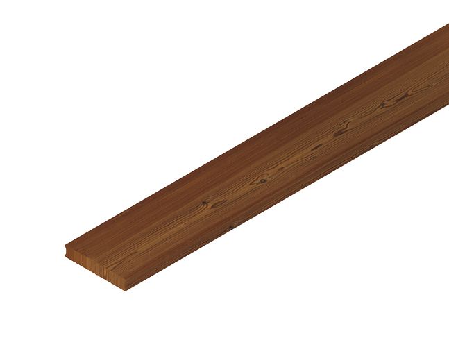 OSMO Terrassendiele Thermoholz Kiefer gebürstet/geriffelt - für SenoFix 25 x 140 mm