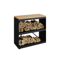 OFYR Holzregal Wood Storage Black Dressoir