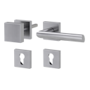 Vorschaubild Griffwerk Wechselgarnitur OVIDA Quattro Edelstahl matt - Klipptechnik