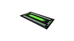 Oxford Werkstattmatte Pitlane green, Werkstattmatte "L" 5 mm hochfloriger Teppich