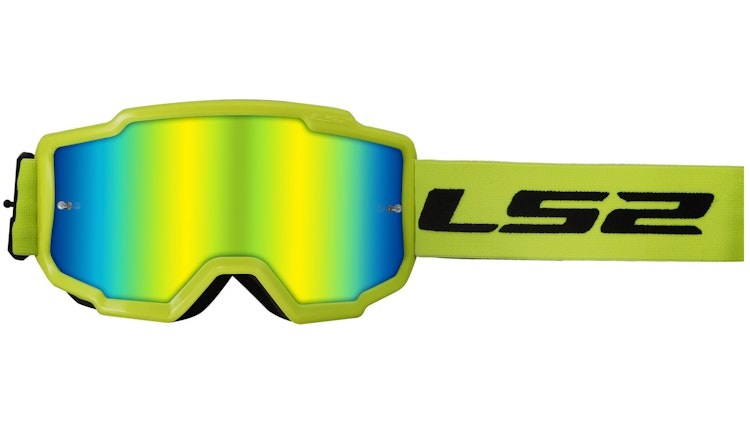 LS2 Crossbrille Charger – Neongelb/Iridium