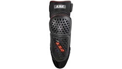 LS2 Knieprotektoren Rookie Größe XL - 3XL Schwarz / Rot