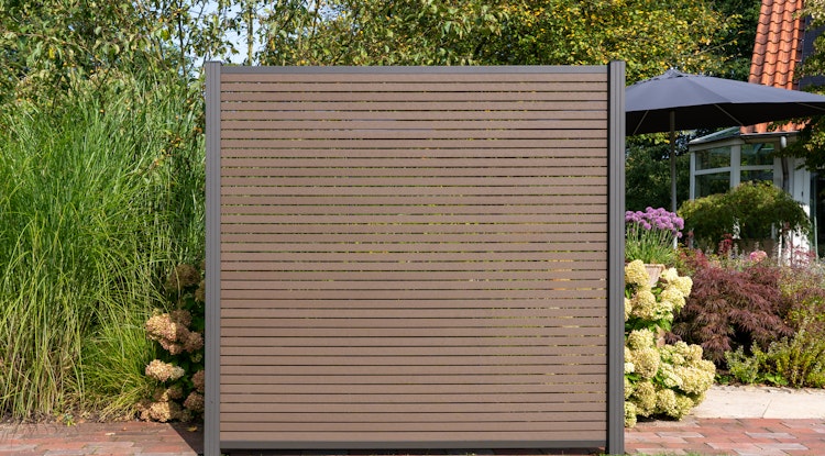 T&J HÖRVIG-Serie BPC Steckzaun-Set 180 x 178 cm, inkl. Start-& Abschluss