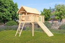 Vorschaubild Akubi Stelzenhaus Fidel mit Satteldach inkl. Holzrampe