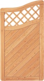 T&J SKAGEN RANK KRONE Sichtschutzzaun Lärche 900 x 1650/1500 mmZubehörbild