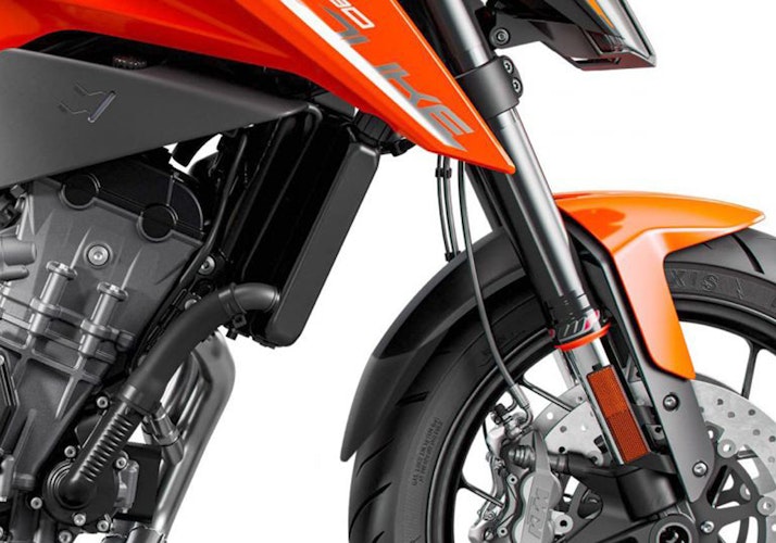 BODYSTYLE Kotflügelverlängerung vorne ABS Kunststoff schwarz-matt für KTM 790 Duke 