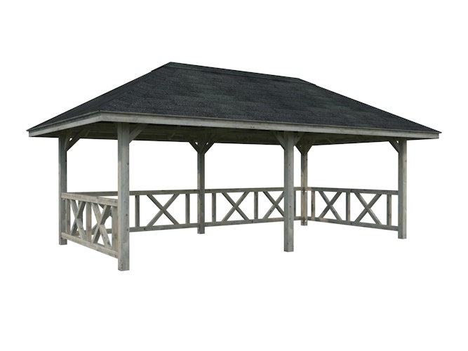 Palmako Pavillon Bianca 16,6 m² Set 107