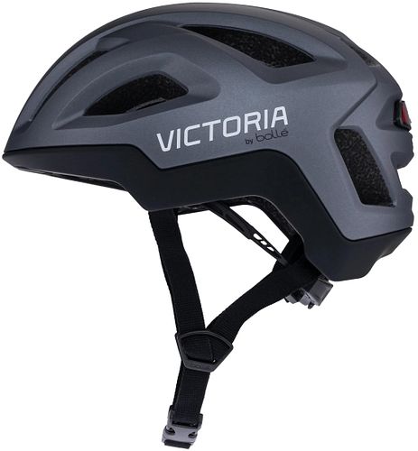 Victoria Helm React LED grau,schwarz