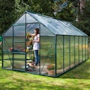 Vorschaubild Vitavia Gewächshaus Merkur 11500 inkl. 2 Dachfenstern - 11,5 m²