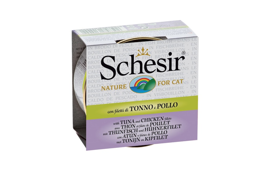 Schesir in Kochbrühe 70g Dose KatzennassfutterVorschaubild