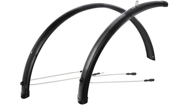 CONTEC Schutzblech-Set Splash Protect 26 Zoll 60 mm schwarz