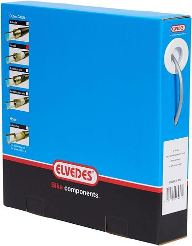 Elvedes Schaltzugaußenhülle 4,9 mm silber