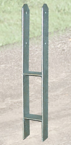 Weka H-Anker-Set für Gartenoase 651 A (Gr. 1+2) + B (Gr. 2)/Terrassenüberdachung 672 (Gr. 5) / Gartenoase 235