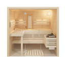 Vorschaubild Infraworld Sauna Solido Glas Complete 167 - 40 mm Multifunktionssauna inkl. 5-teiligem gratis Zubehörset