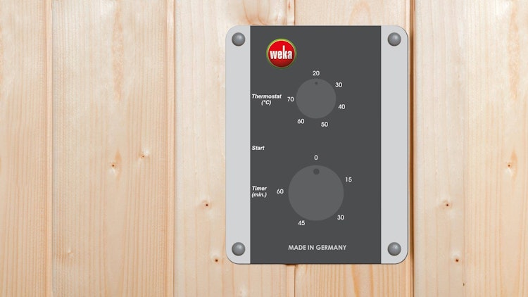 Weka Infrarot Wärmekabine Vaala Gr. 1 inkl. Linienstrahler