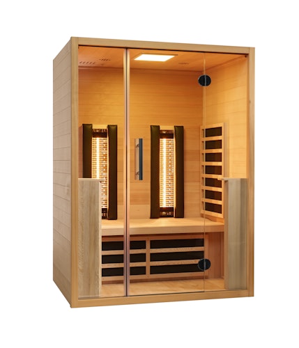 VITALhome Infrarotkabine Moonlight 140 inkl. 5-teiligem gratis Zubehörset
