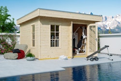 Skan Holz Gartenhaus Breda 1 - 28 mm