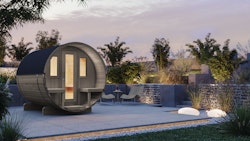 Wolff Finnhaus Saunafass Fasssauna 250