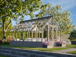 Palmako Gewächshaus / Pavillon / Glashaus Emilia 13,8  m² - 18 mm