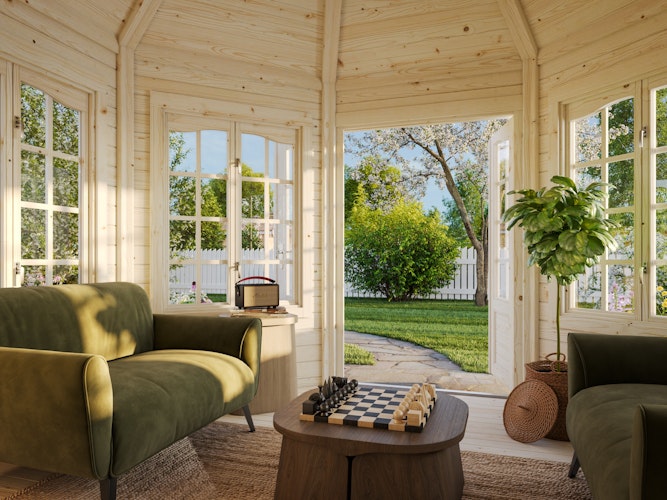 Palmako Pavillon Veronica 4 9,2 m² - 34 mm