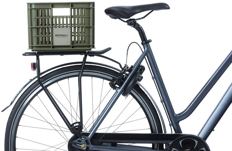 Basil Crate S Korb 17,5 l grün