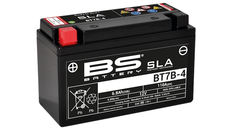 BS-Battery Batterie BS-Battery, SLA, versiegelt, Batterie "YT7B-4" ETN: 507 901 012