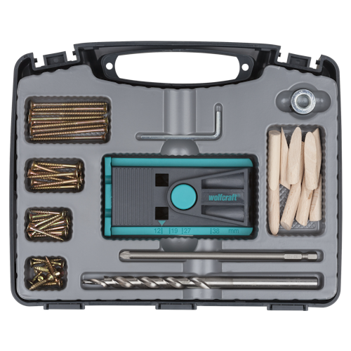 wolfcraft Undercover Jig Set PZ, 55-tlg. 4642000