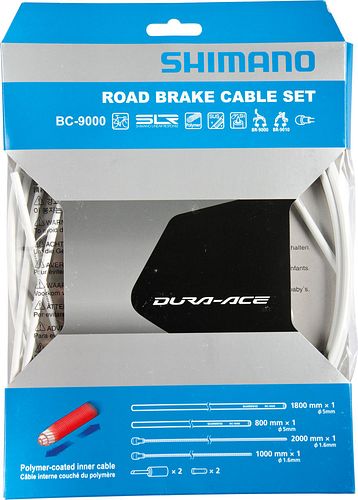 Shimano Bremszug-Set Dura Ace BC-9000 weiß