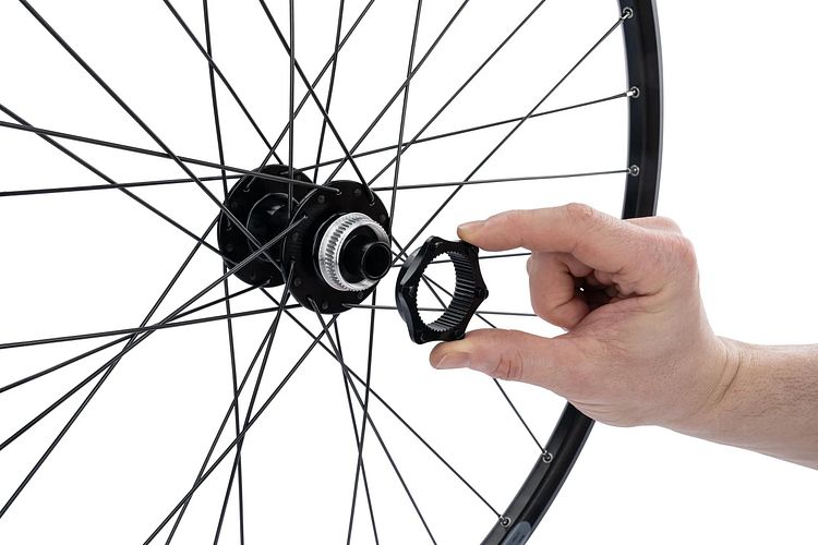 CONTEC Vorderradadapter-Kit Adhubter Front schwarz