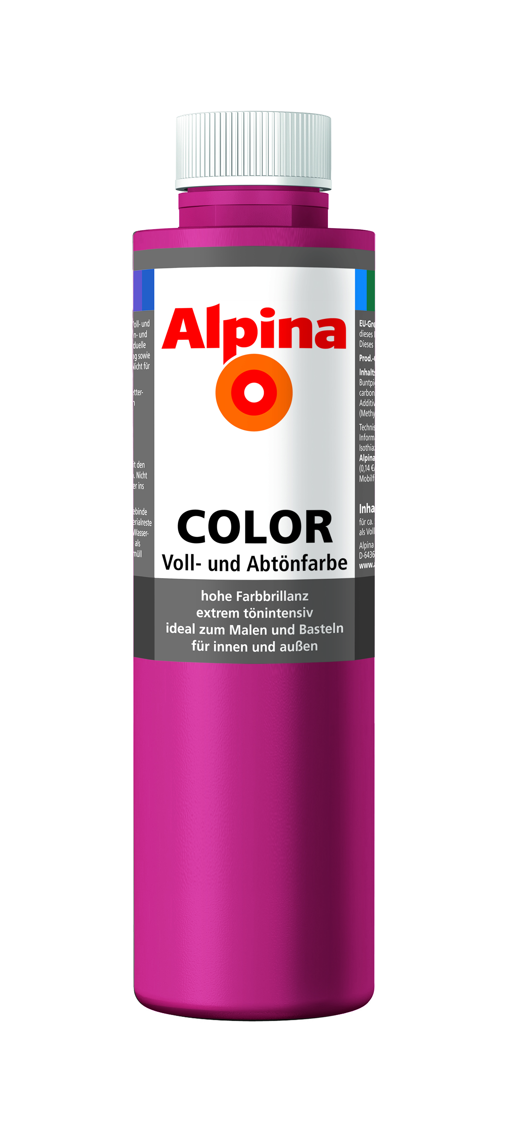 Alpina Color Abtönfarbe "Shocking Pink"
