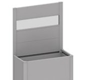 Biohort Sichtschutz mit Acrylglas-Paneel für Pflanzbeet Belvedere und Hochbeet (1 Stück; für Gr. 100, 150, 200, 400 und eine Seite der L-Formen)Zubehörbild