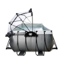 Vorschaubild Exit rechteckiger Rahmenpool Premium mit Sandfilteranlage und Sonnendach