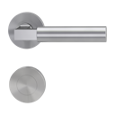 Vorschaubild Griffwerk METRICO PROFESSIONAL Schraubtechnik GK4 -Edelstahl matt  Rosettengarnitur -Schraubt. -BL -TS 40-45mm