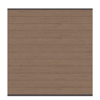 TraumGarten System WPC Classic Zaun-Set