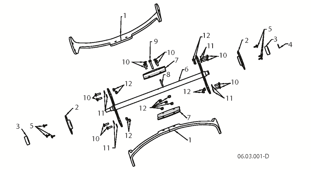 Explosionszeichnung Ersatzteile