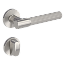 Vorschaubild Griffwerk VAYA 136 ARIS fast2fix Fast2Fix Rosetten rund WC Samtgrau