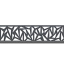 Vorschaubild Traumgarten SYSTEM Dekorprofil TRIGON 1780 mm