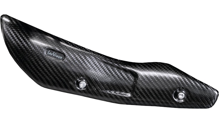 LeoVince Hitzeschutzschild / Carbonabdeckung