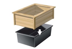 Ubbink Quadro Wood II - Holzverkleidung