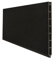 Handmuster für Groja Solid Grande BPC Stecksystem Schwarz co-extrudiert