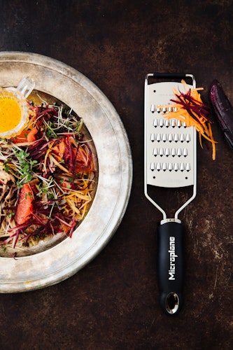 Microplane Feine Juliennereibe GOURMET Schwarz