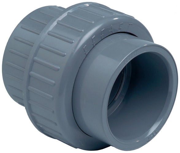 PVC-Verschraubung/Kupplung Klebeverbindung nØ 50 mm K - K