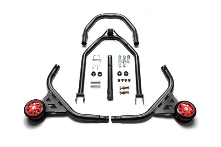 BTR Motorrad Lenkkopfständer Set